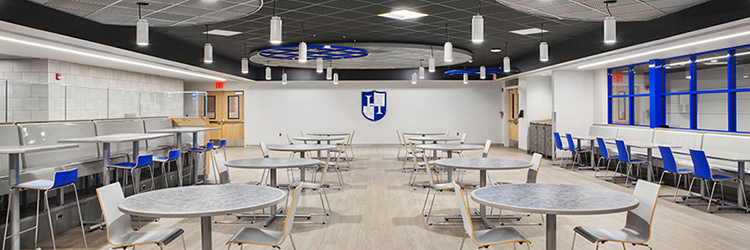 Stalco Construction and BBS Architects complete <br>$3.95 million Herricks High School café and commons